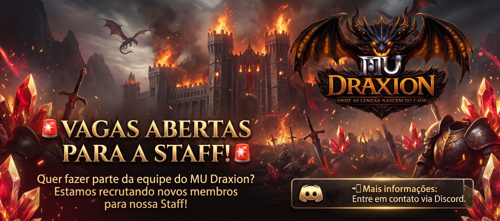 Venha Fazer Parte da Staff Do Melhor Mu da Atualidade
